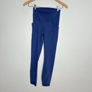 Lululemon Power Thru High Rise Tight 25" Blue
